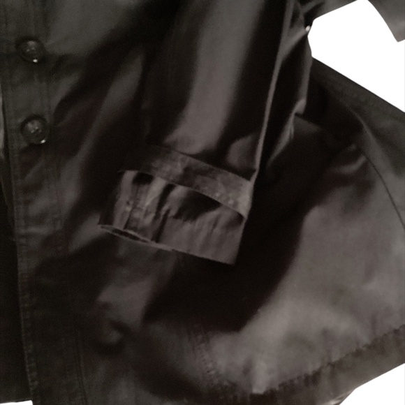 Trench Coat - Reitmans - Black Size 17 - Picture 9 of 9
